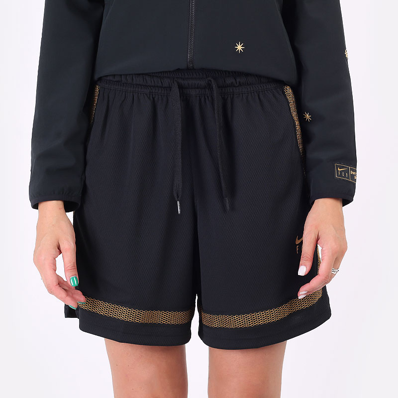 женские черные шорты  Nike Nike Dri-FIT Swoosh Fly Women&#039;s Basketball Shorts CK6599-015 - цена, описание, фото 3